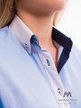 Dámska košeľa - Slim Fit VS-DK1602 modrá