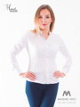 Biela dámska košeľa  Slim-Fit VS-DK1725