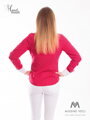 Červená dámska košeľa - Slim Fit VS-DK1601