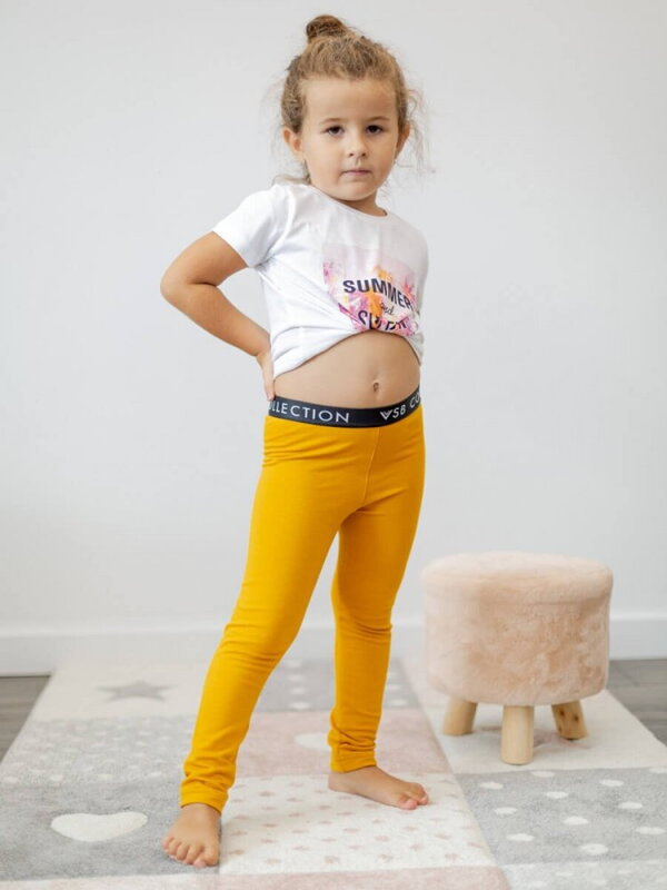 LIZZY VSB sárga lány leggings