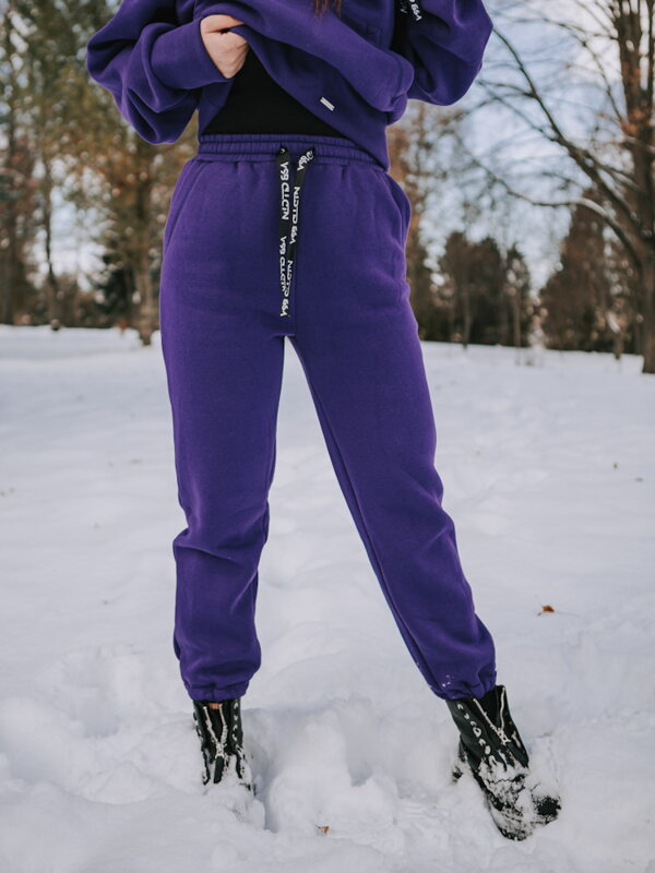 Női melegítő nadrág VSB WANESS lila színben